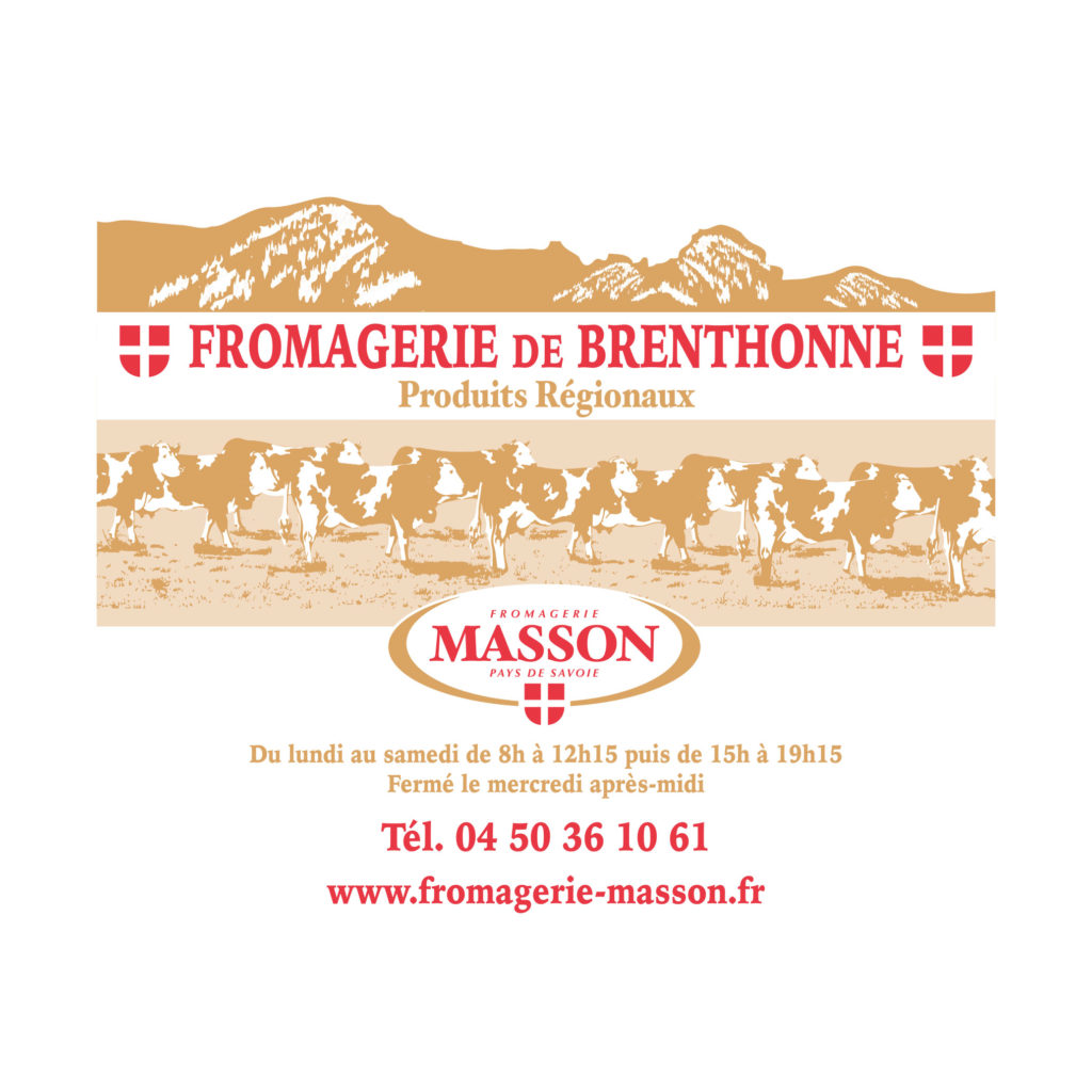 visuel pour emballage Fromagerie de Brenthonne